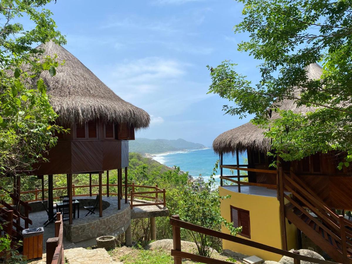 Ecohabs Tequendama - Parque Tayrona Hotell El Zaino Exteriör bild