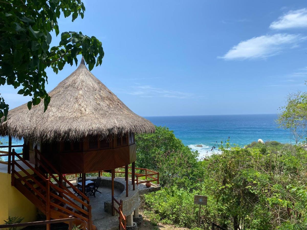 Ecohabs Tequendama - Parque Tayrona Hotell El Zaino Exteriör bild