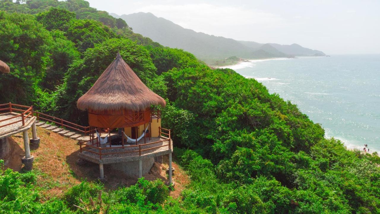 Ecohabs Tequendama - Parque Tayrona Hotell El Zaino Exteriör bild