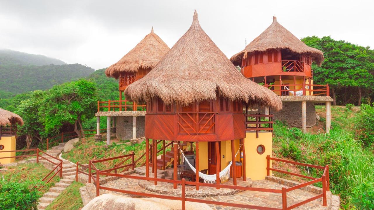 Ecohabs Tequendama - Parque Tayrona Hotell El Zaino Exteriör bild