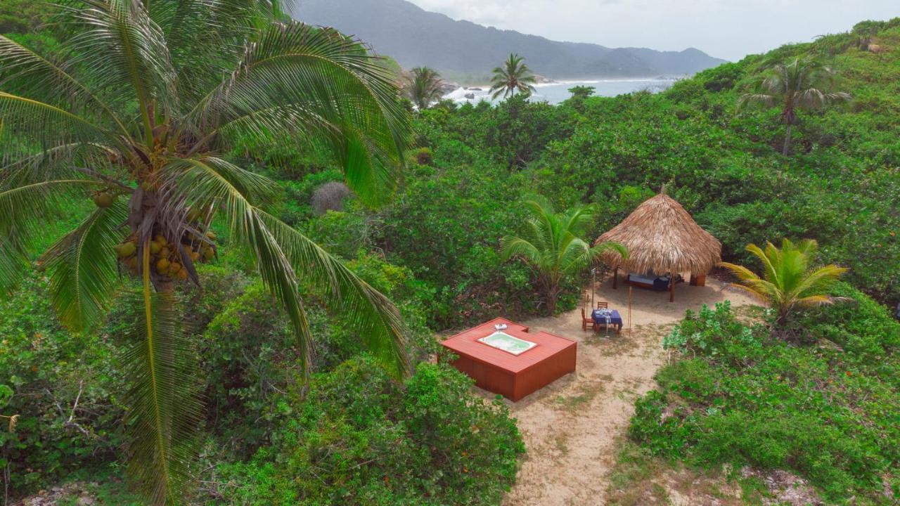Ecohabs Tequendama - Parque Tayrona Hotell El Zaino Exteriör bild