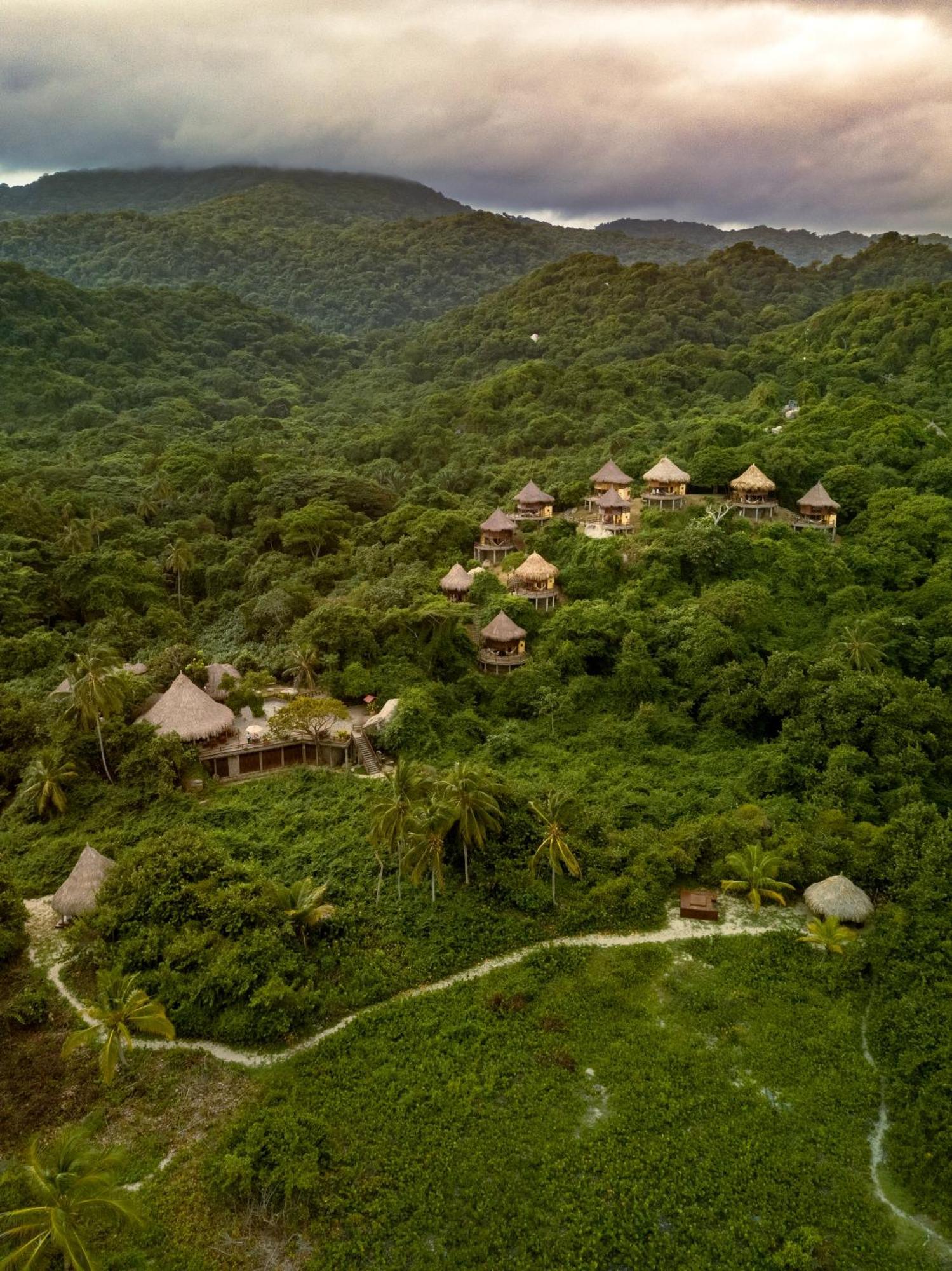 Ecohabs Tequendama - Parque Tayrona Hotell El Zaino Exteriör bild